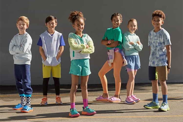 Hoka Debuts First-Ever Kids Footwear Collection