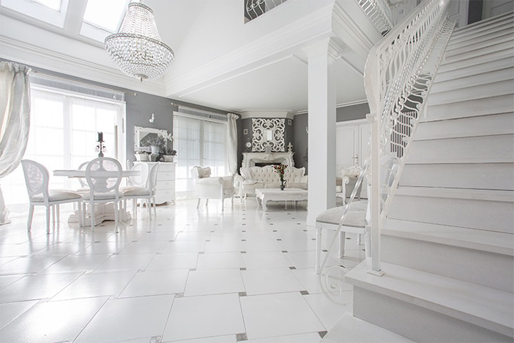 Majestic marble floor designs for an elegant home!