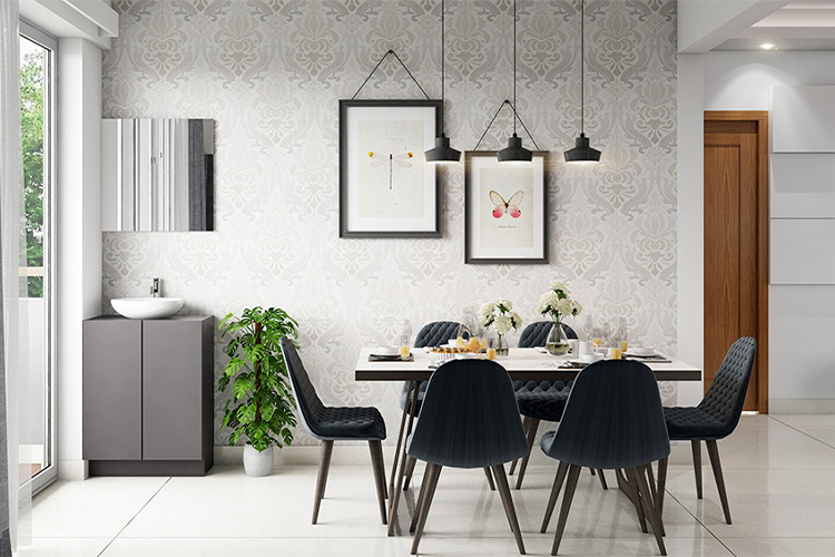 Get the neat and flawless look with these white dining table ideas