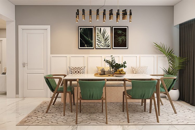 Get the neat and flawless look with these white dining table ideas
