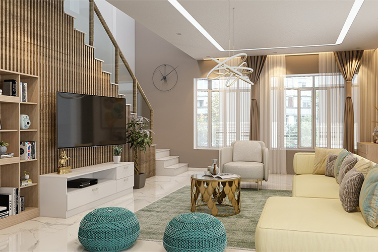 Smart ways to use TV sets for the space under the stairs